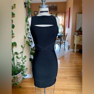 BEBE Black bandage dress
